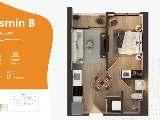 #6 - Departamento para Venta en Ciudad de Guatemala - Guatemala